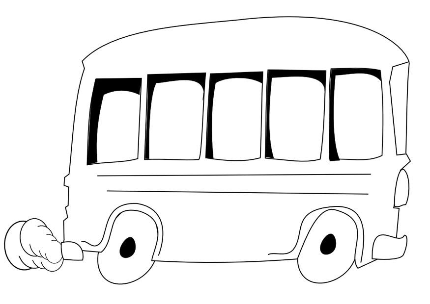 buss Målarbild buss