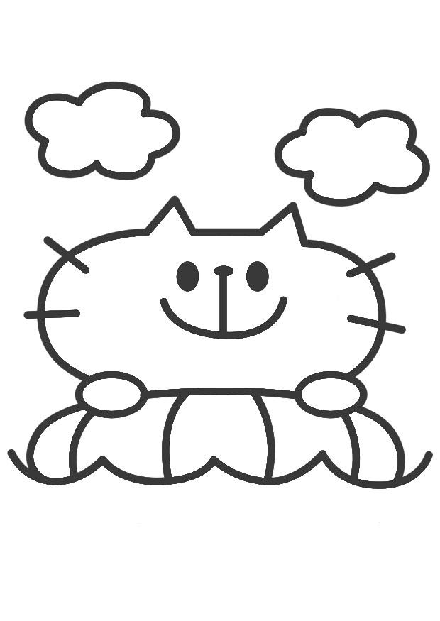 cat Målarbild cat