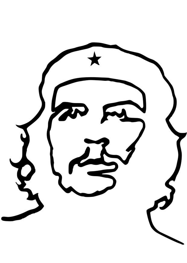che guevara Målarbild che guevara