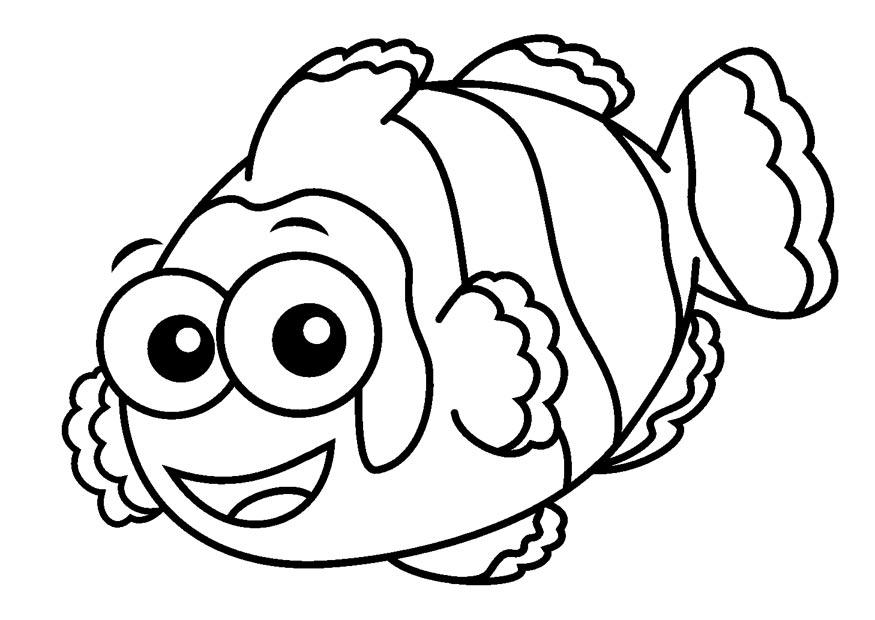 clownfisk Målarbild clownfisk