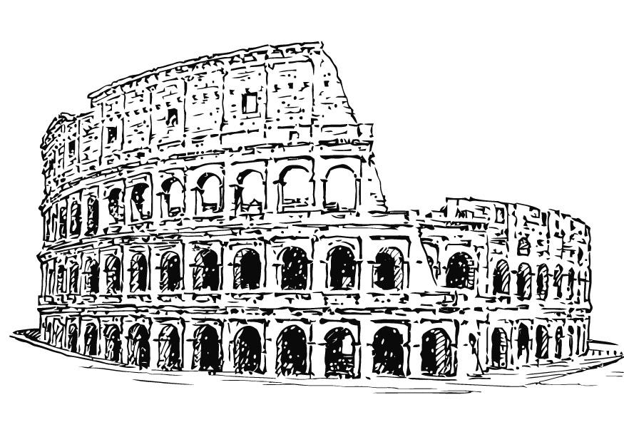 colosseum Målarbild colosseum