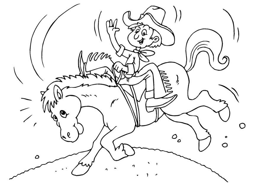 cowboy Målarbild cowboy