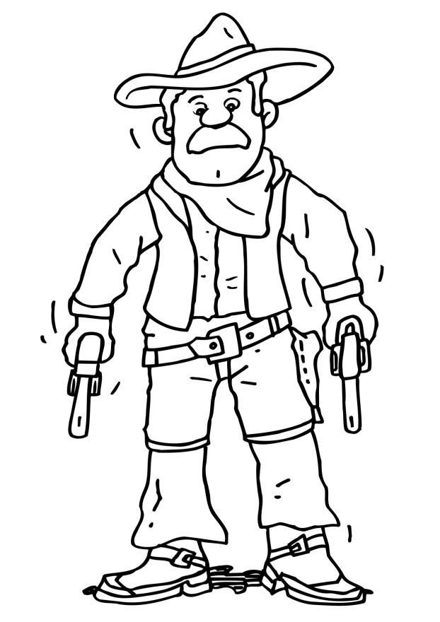 cowboy Målarbild cowboy