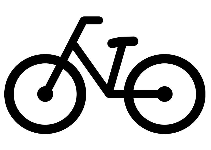 cyckel Målarbild cyckel