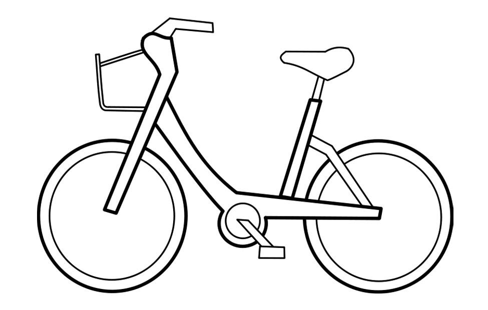cykel Målarbild cykel