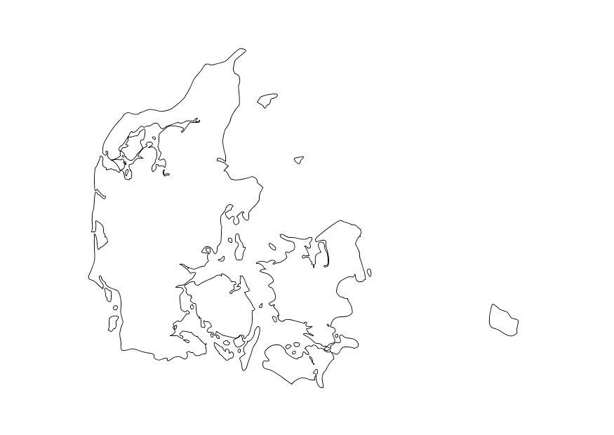 Målarbild danmark
