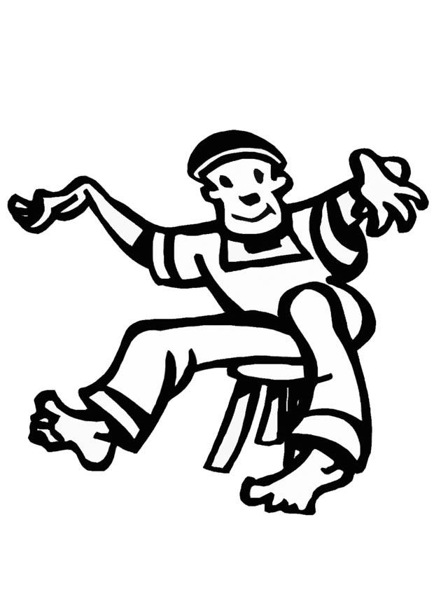 dansare Målarbild dansare