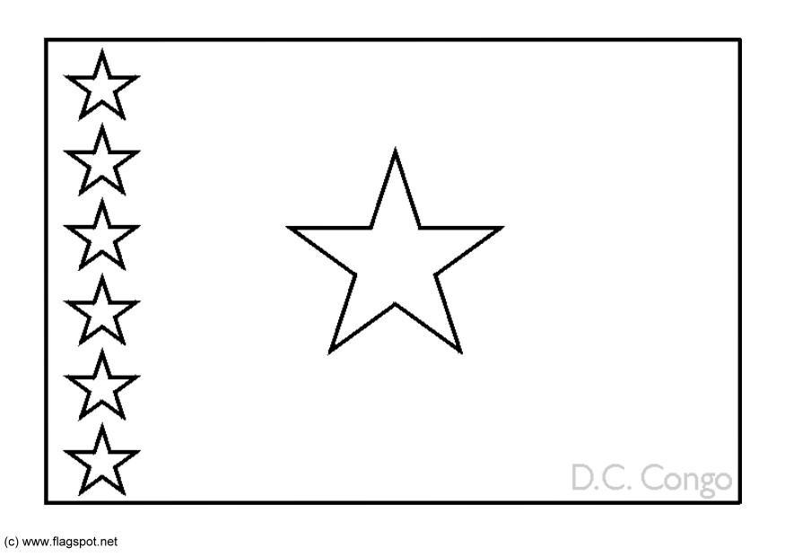 demokratiska republiken kongo Målarbild demokratiska republiken kongo