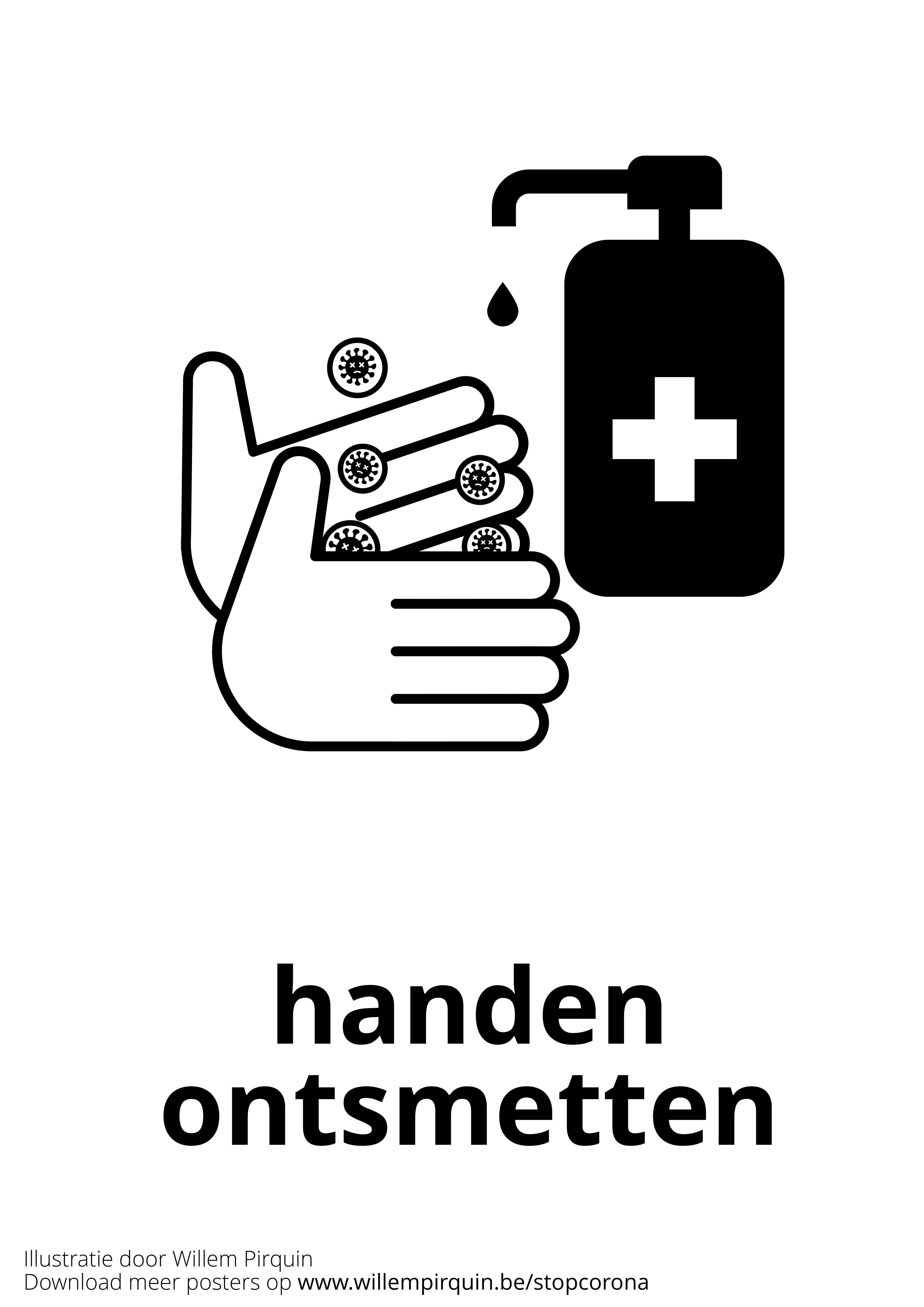 desinficera hA¤nderna Målarbild desinficera hA¤nderna