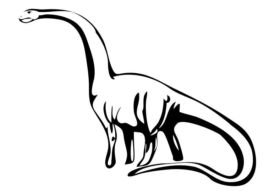 dinosaurie Målarbild dinosaurie