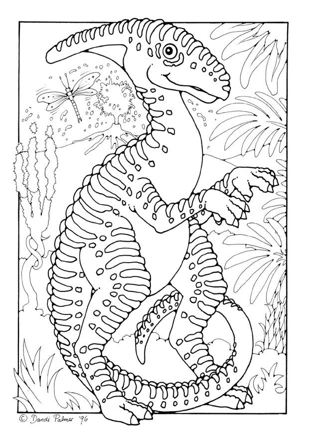 dinosaurie Målarbild dinosaurie