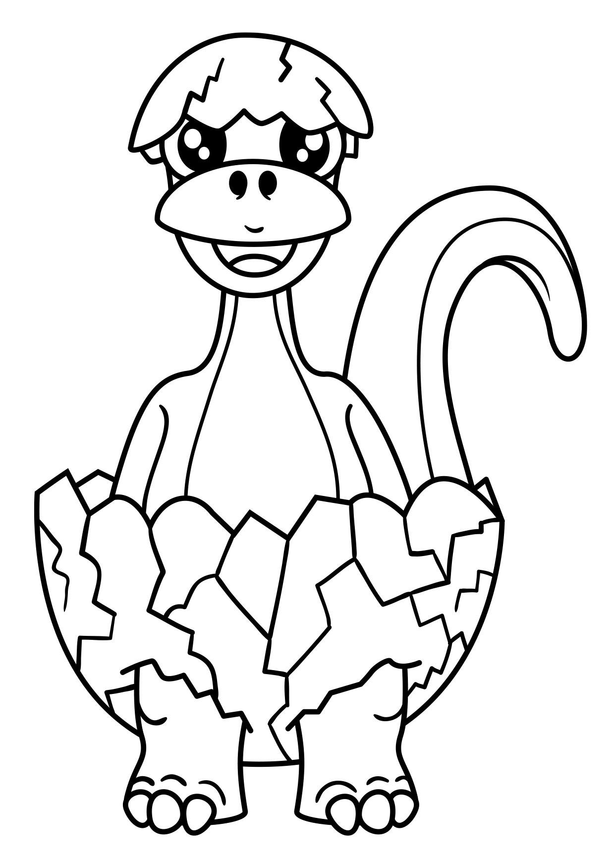 dinosaurie klA¤cks frA¥n A¤gget Målarbild dinosaurie klA¤cks frA¥n A¤gget