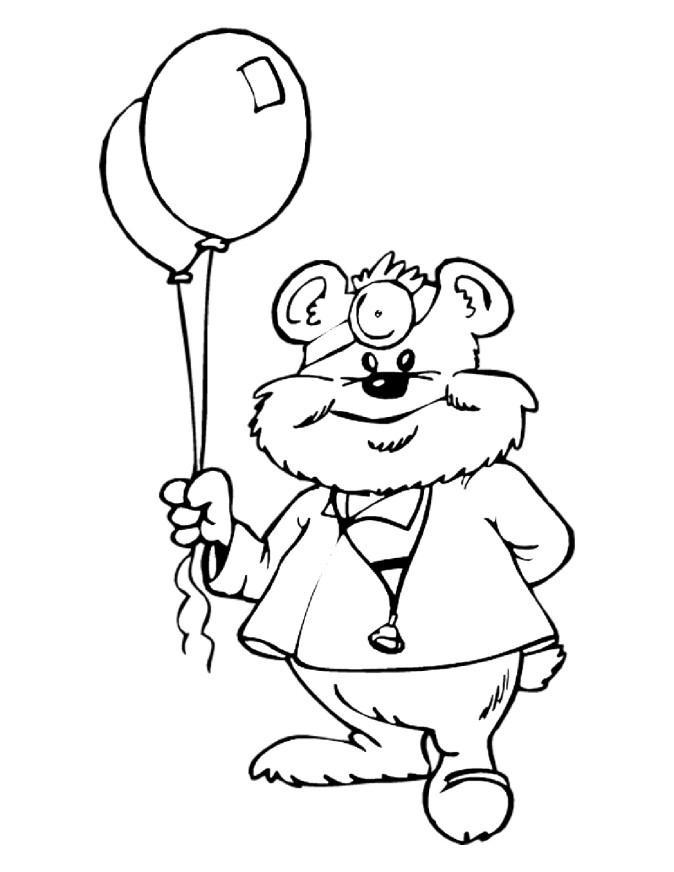 Målarbild doktor bjA¶rn