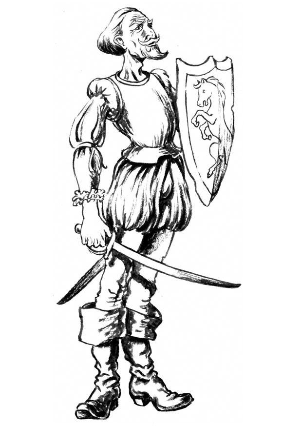 don quijote Målarbild don quijote