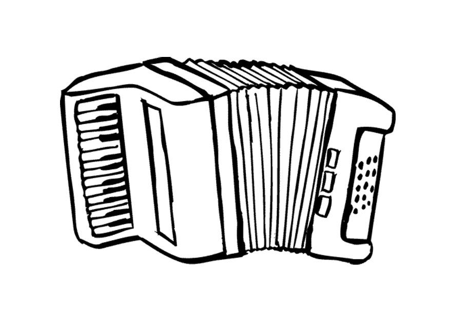Målarbild dragspel