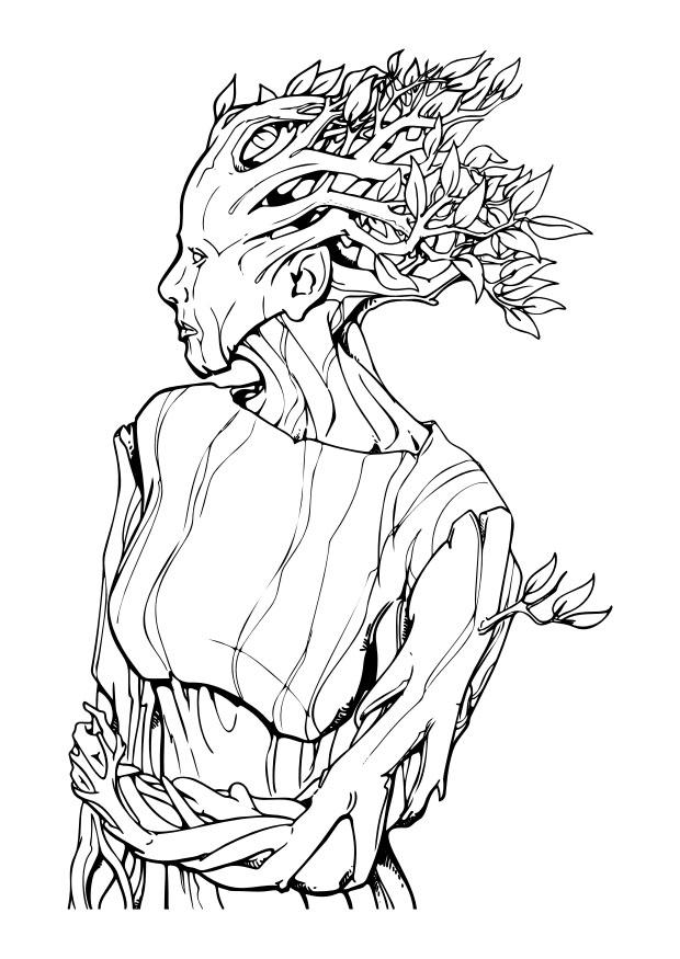dryad - dryad Målarbild dryad - dryad