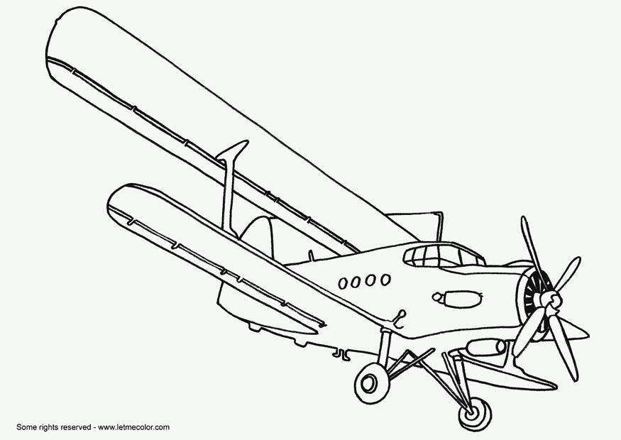 dubbeldA¤ckare - flygplan Målarbild dubbeldA¤ckare - flygplan