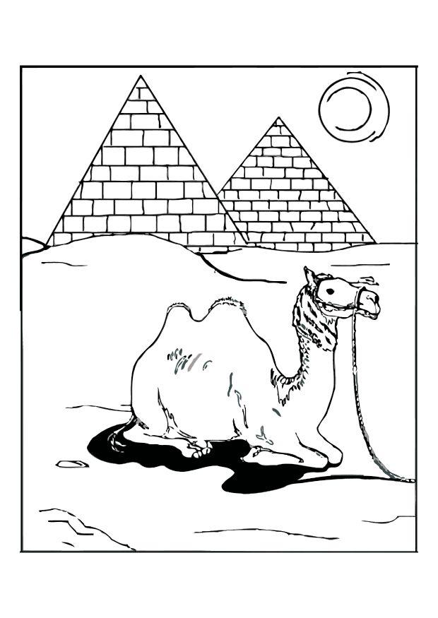 egypten Målarbild egypten