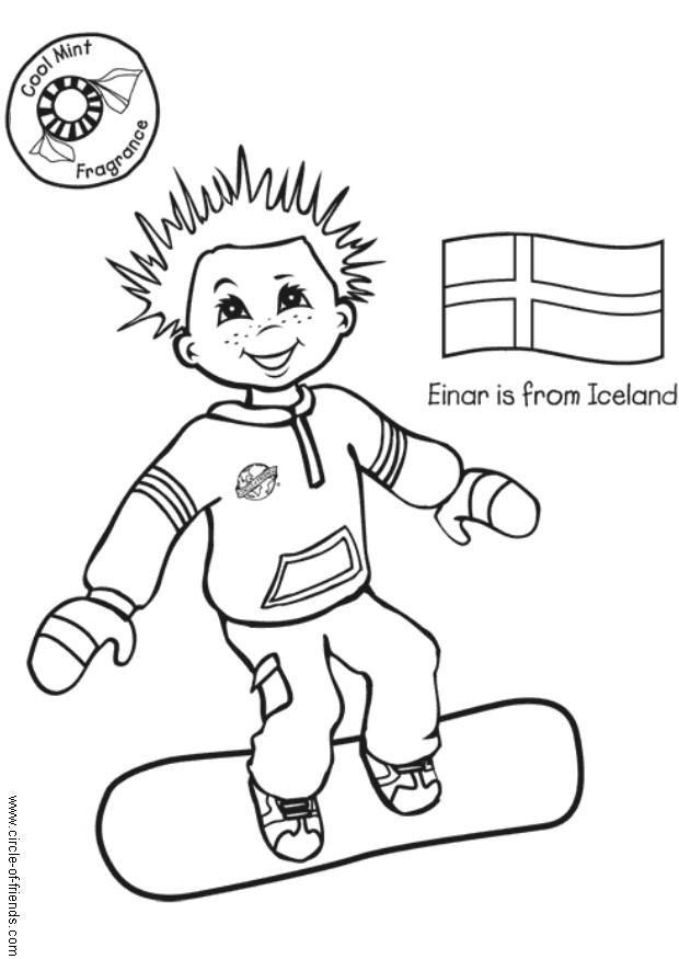 einar frA¥n island Målarbild einar frA¥n island
