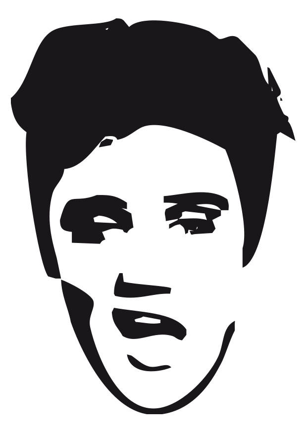 elvis presley Målarbild elvis presley