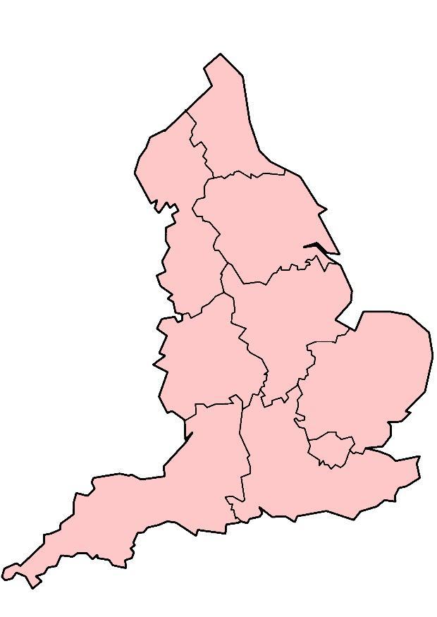 england - regioner bild england - regioner