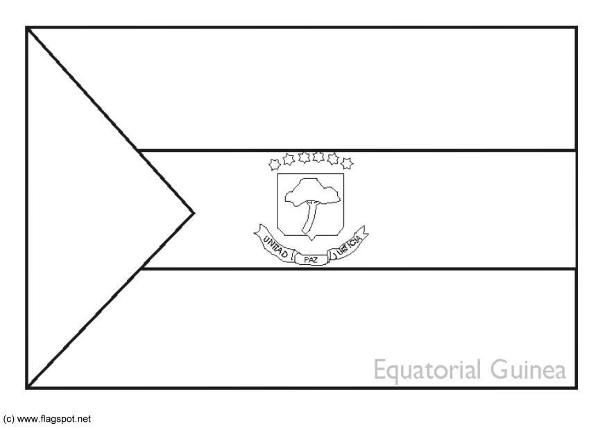 equatorialguinea Målarbild equatorialguinea