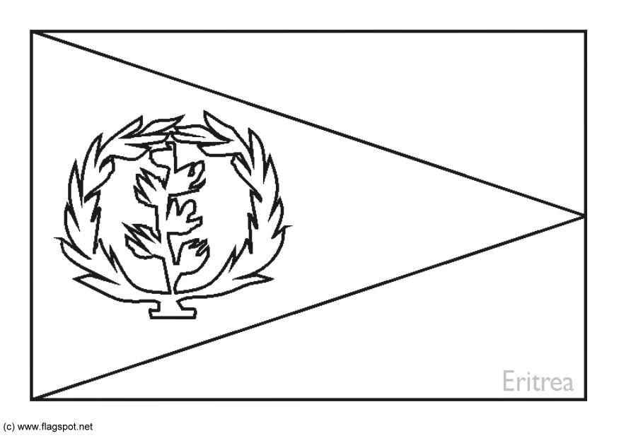eritrea Målarbild eritrea