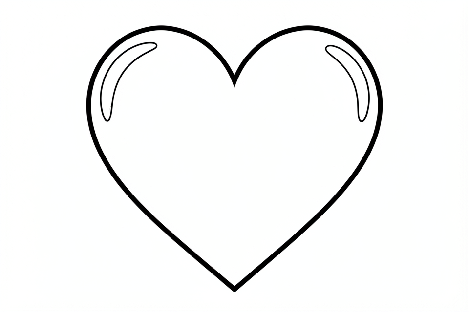 ett hjA¤rta Målarbild ett hjA¤rta