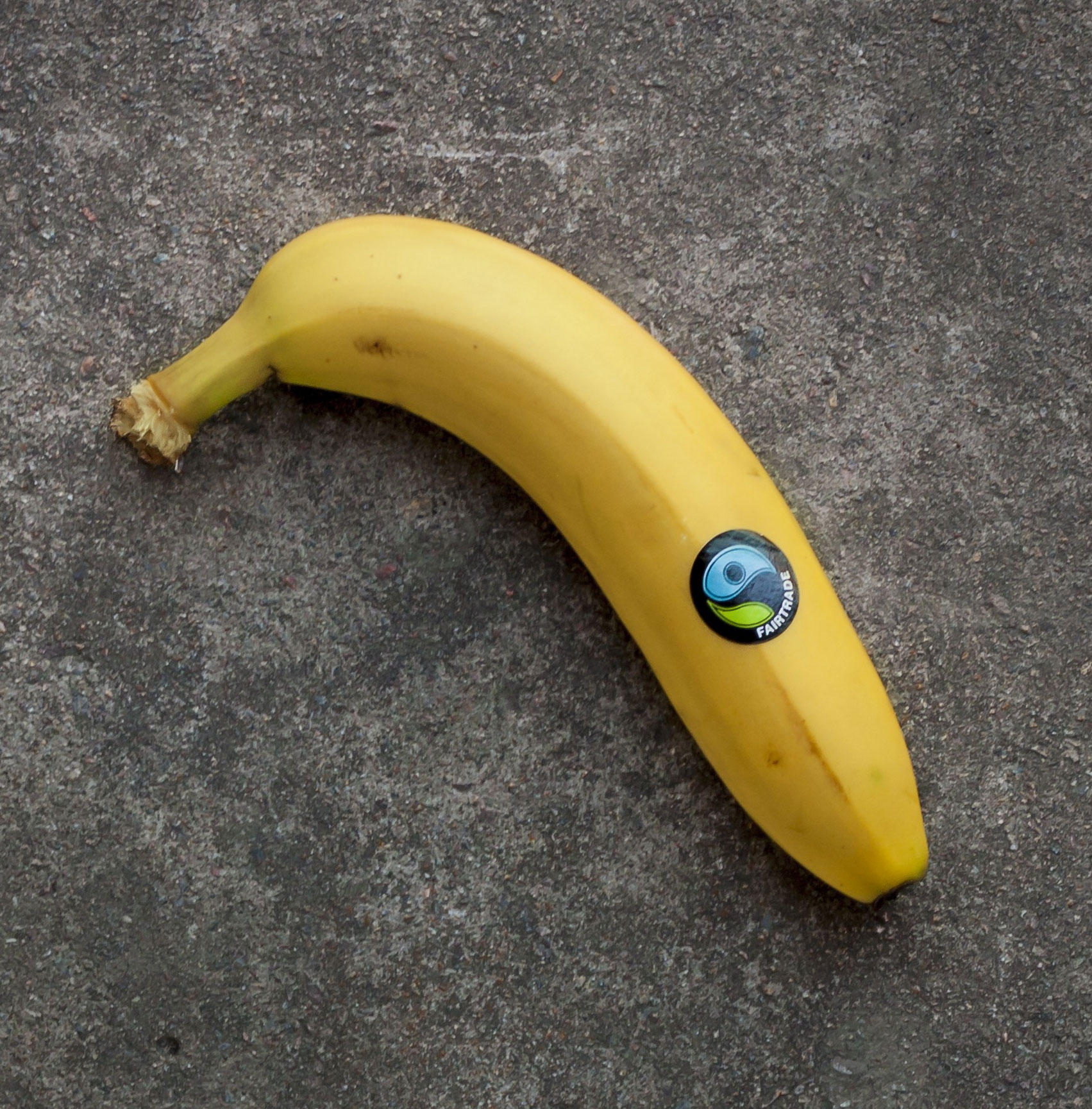 fairtrade banan Foto fairtrade banan