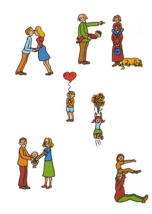 familie - familj bild familie - familj