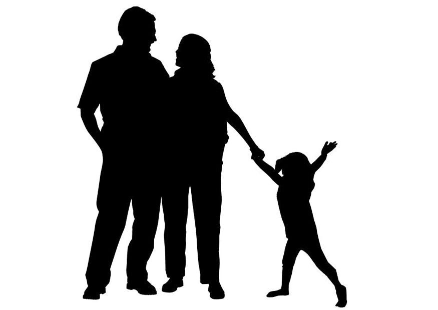 familj Målarbild familj
