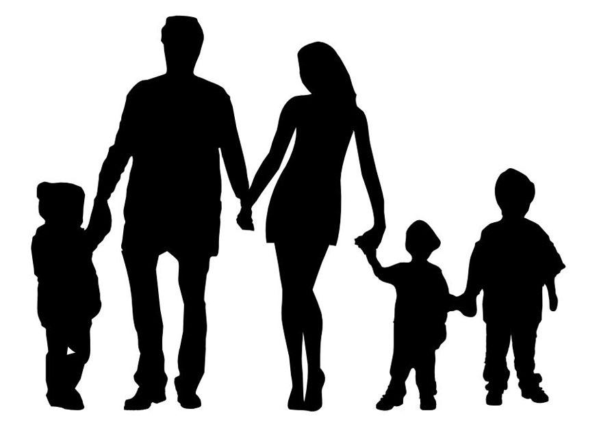 familj Målarbild familj