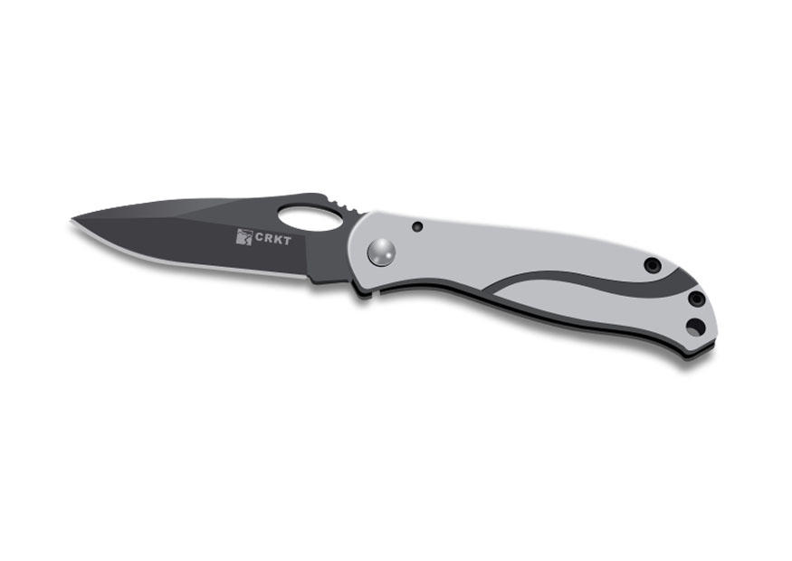 fickkniv Målarbild fickkniv