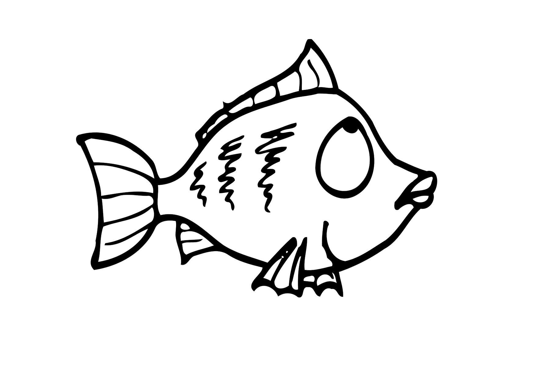 fisk Målarbild fisk