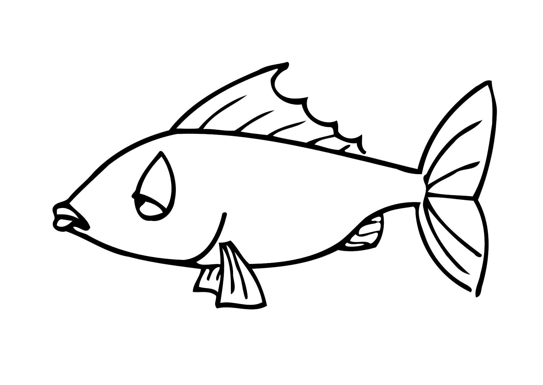 fisk Målarbild fisk