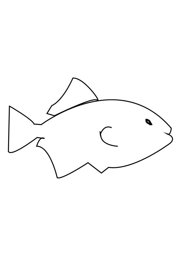 fisk Målarbild fisk