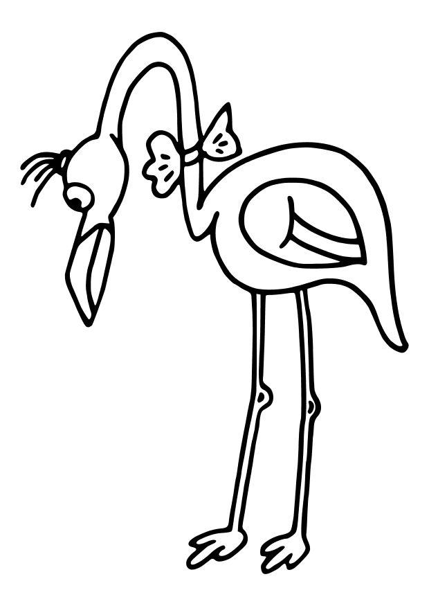 flamingo Målarbild flamingo