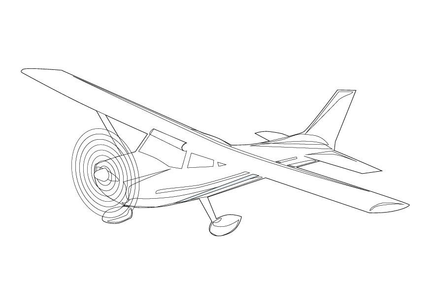 flygplan Målarbild flygplan