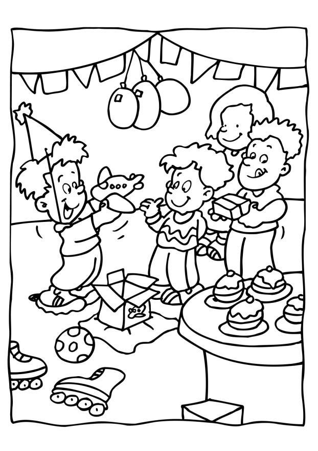 fA¶delsedagsfest Målarbild fA¶delsedagsfest