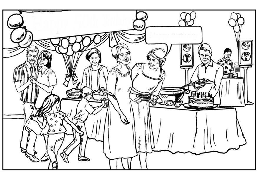 fA¶delsedagsfest Målarbild fA¶delsedagsfest