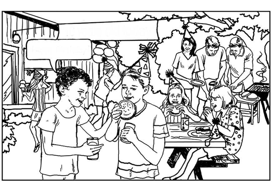 fA¶rdelsedagsfest Målarbild fA¶rdelsedagsfest