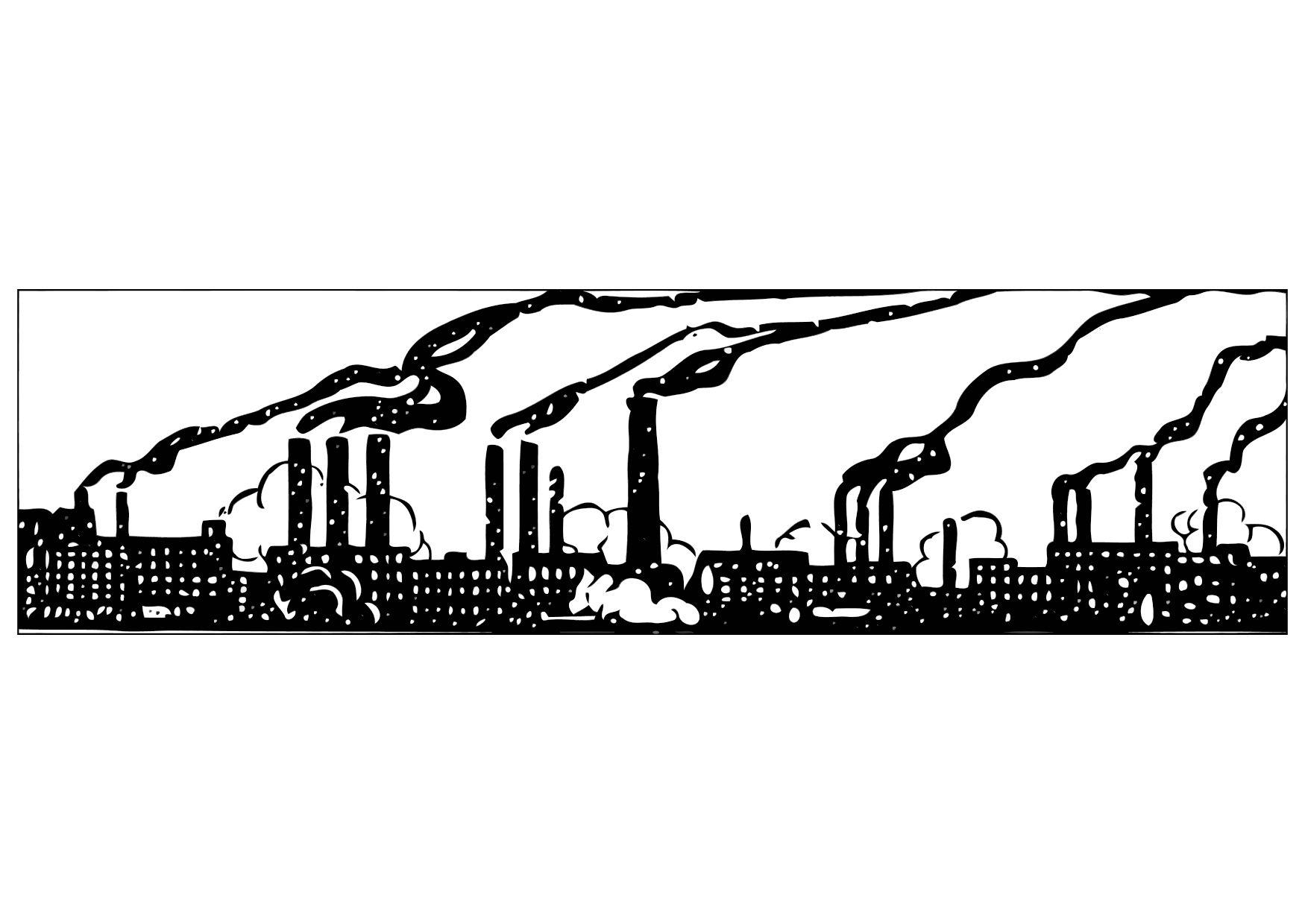 fA¶roreningar frA¥n industrin Målarbild fA¶roreningar frA¥n industrin