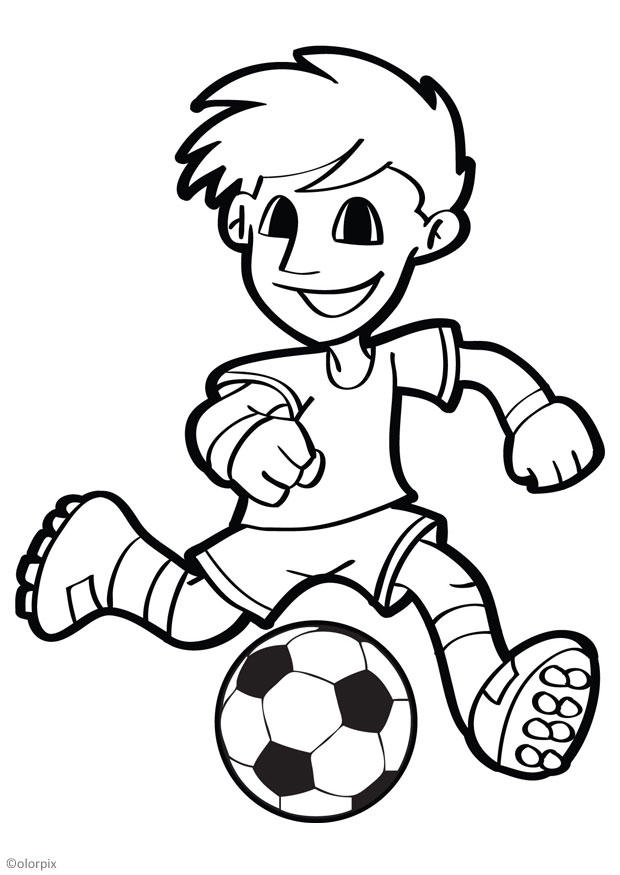 fotboll Målarbild fotboll