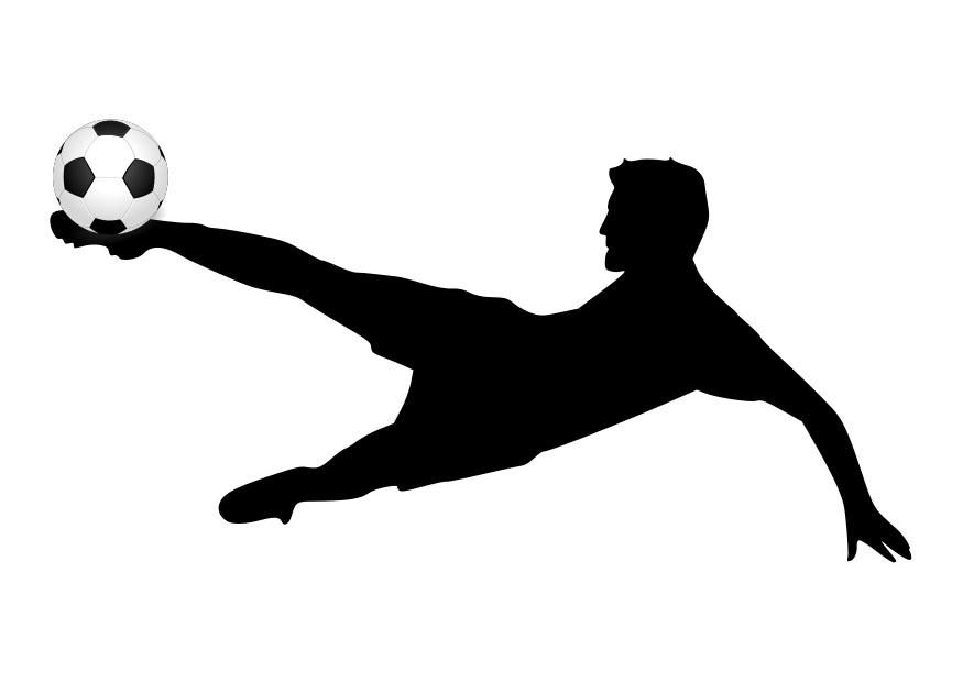fotboll Målarbild fotboll