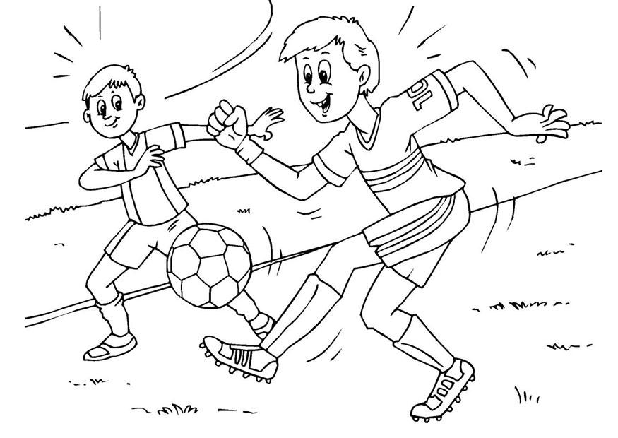 fotboll Målarbild fotboll