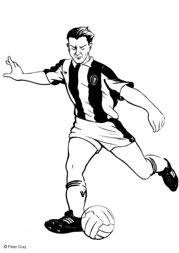 fotboll Målarbild fotboll