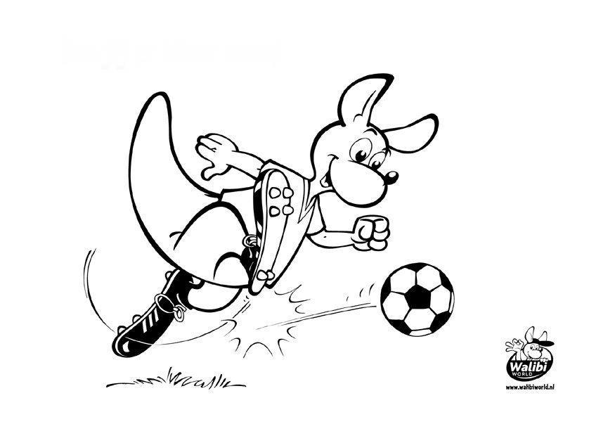 fotboll Målarbild fotboll