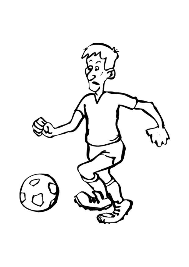 fotboll Målarbild fotboll