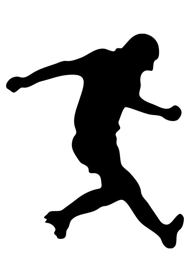 fotbollsspelare Målarbild fotbollsspelare