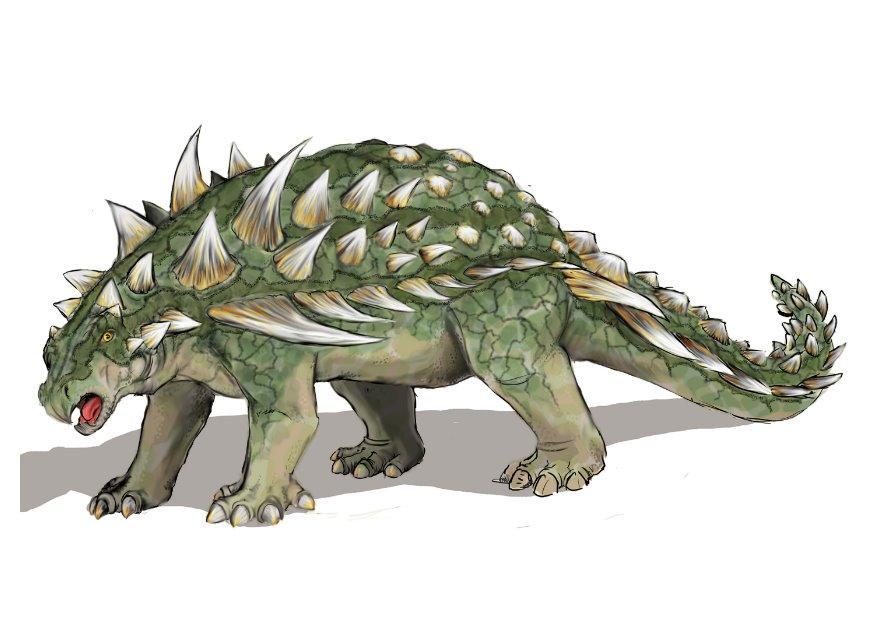 bild gastiona burgei dinosaurie